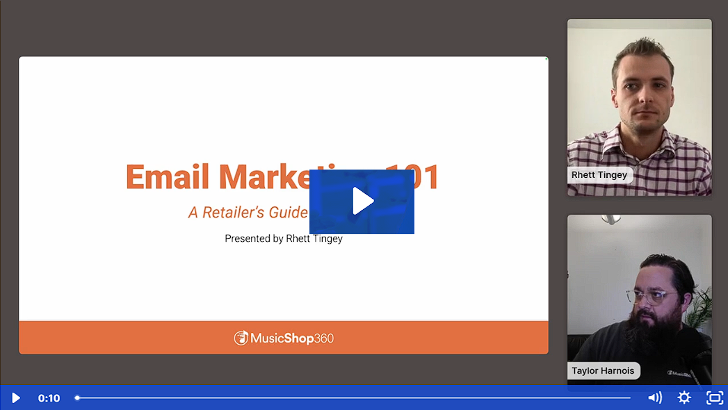 email marketing 101 webinar cap
