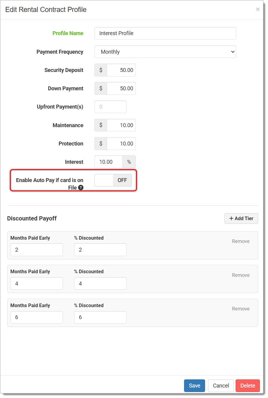 auto-enable autopay b