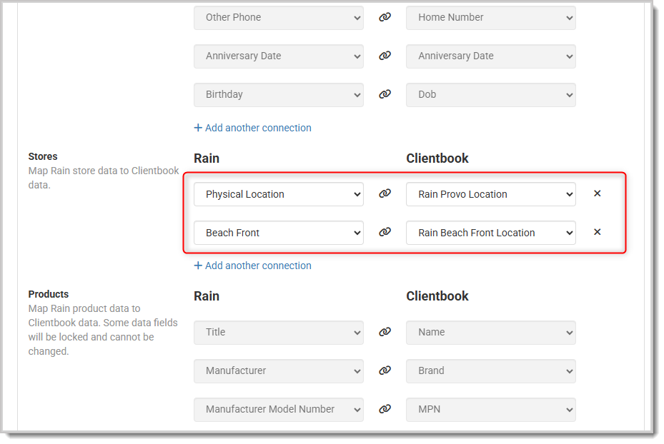 customer location in clientbook sm